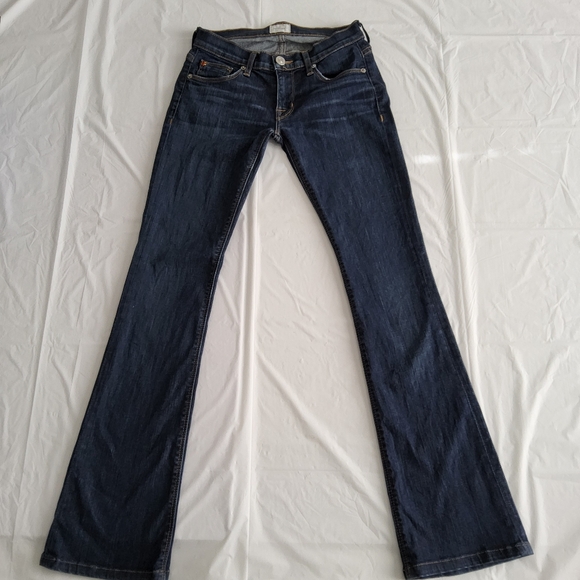 Hudson Low-rise Love Bootcut Dark Blue Women's Jeans - Picture 1 of 9